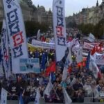 Демонстрация в Праге: Профсоюзы Чехии протестуют